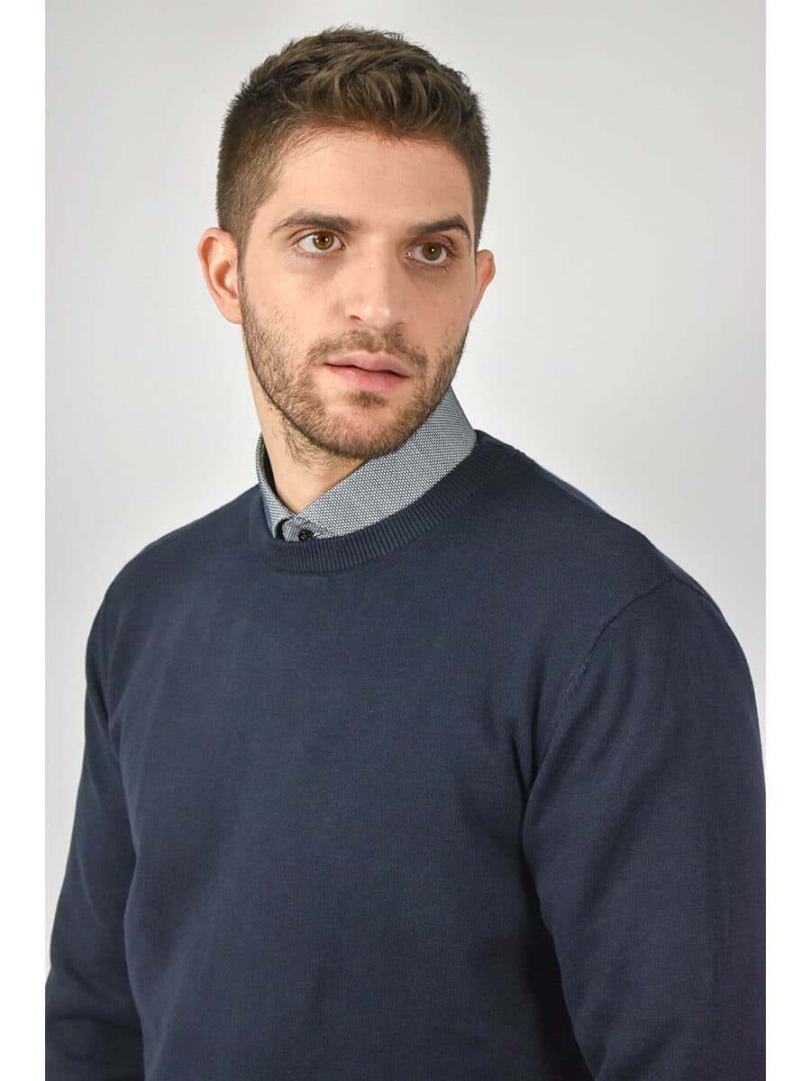 Marcus Πουλόβερ - Σκούρο‌‌ μπλε