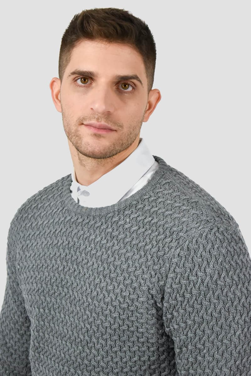 Marcus Πουλόβερ Με ανάγλυφο Σχέδιο