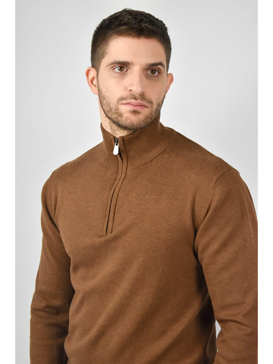 Marcus Πουλόβερ Με Φερμουάρ