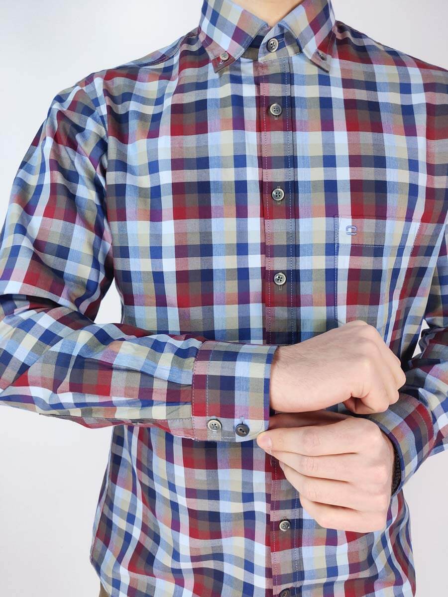 Olymp Πουκάμισο Καρό