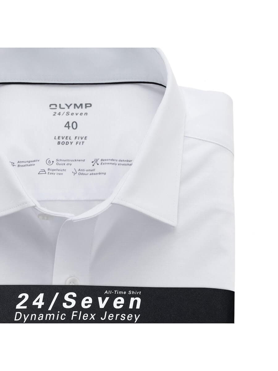 Olymp Πουκάμισο Λευκό Slim Fit