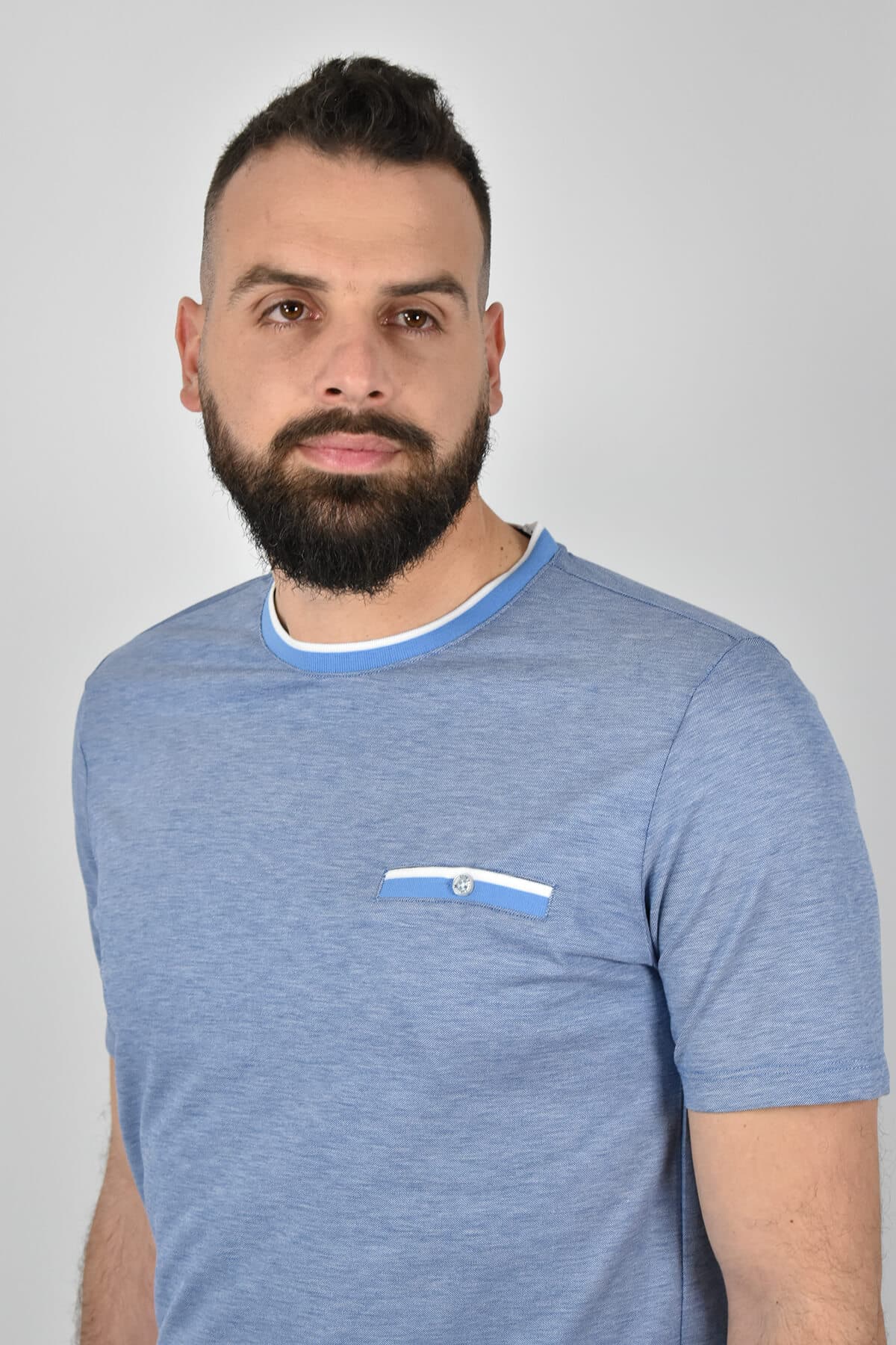 Men's T-Shirts Shutton Blue Blue