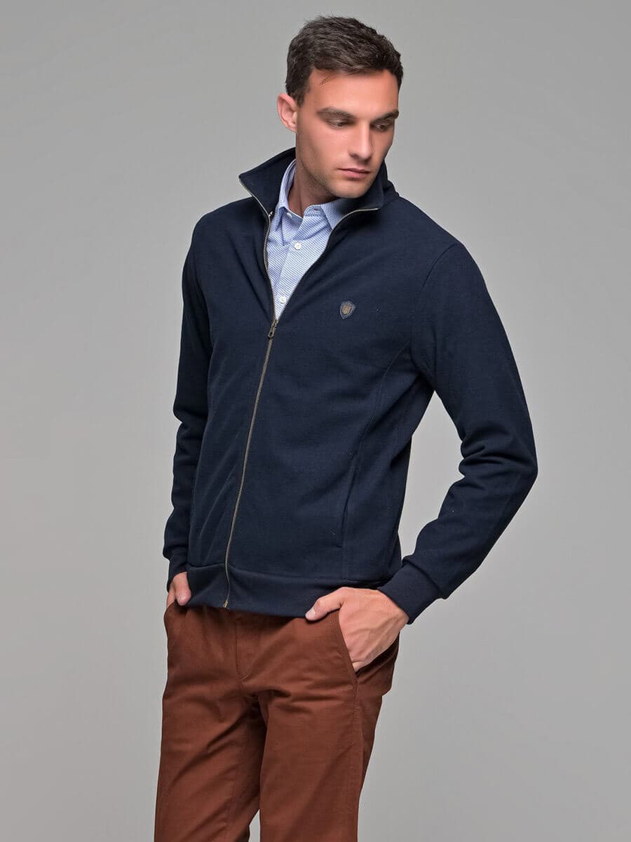 Everbest Ζακέτα - Σκούρο‌‌ μπλε