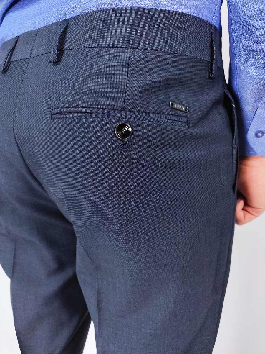 LCDN Παντελόνι Υφασμάτινο - Σκούρο‌‌ μπλε - YOUNG RIT BOSS 16