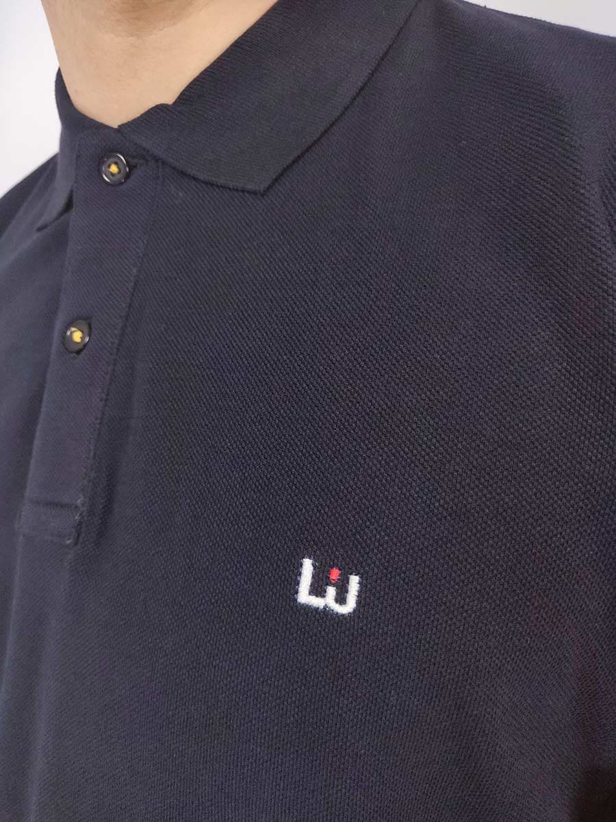 Leonardo Uomo Μπλούζα Πόλο - Σκούρο‌‌ μπλε - LU022001