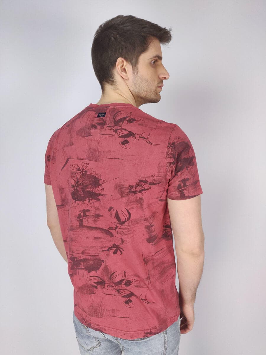 Petrol Industries T-Shirt Με τύπωμα Εμπριμέ