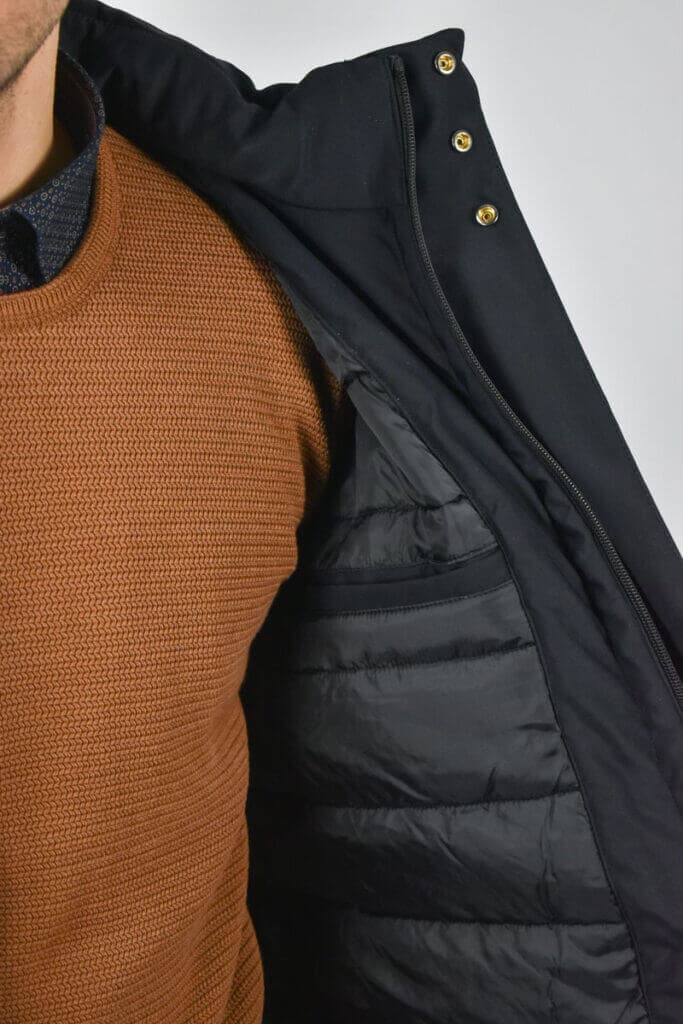 Urbane Fashion Μπουφάν - Σκούρο‌‌ μπλε - 8766