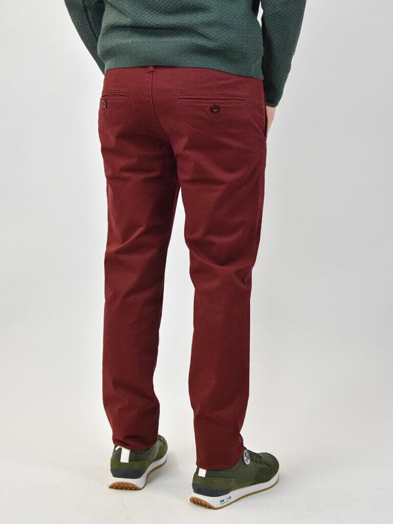 Men's Chino Pants Urbane Fashion Red
