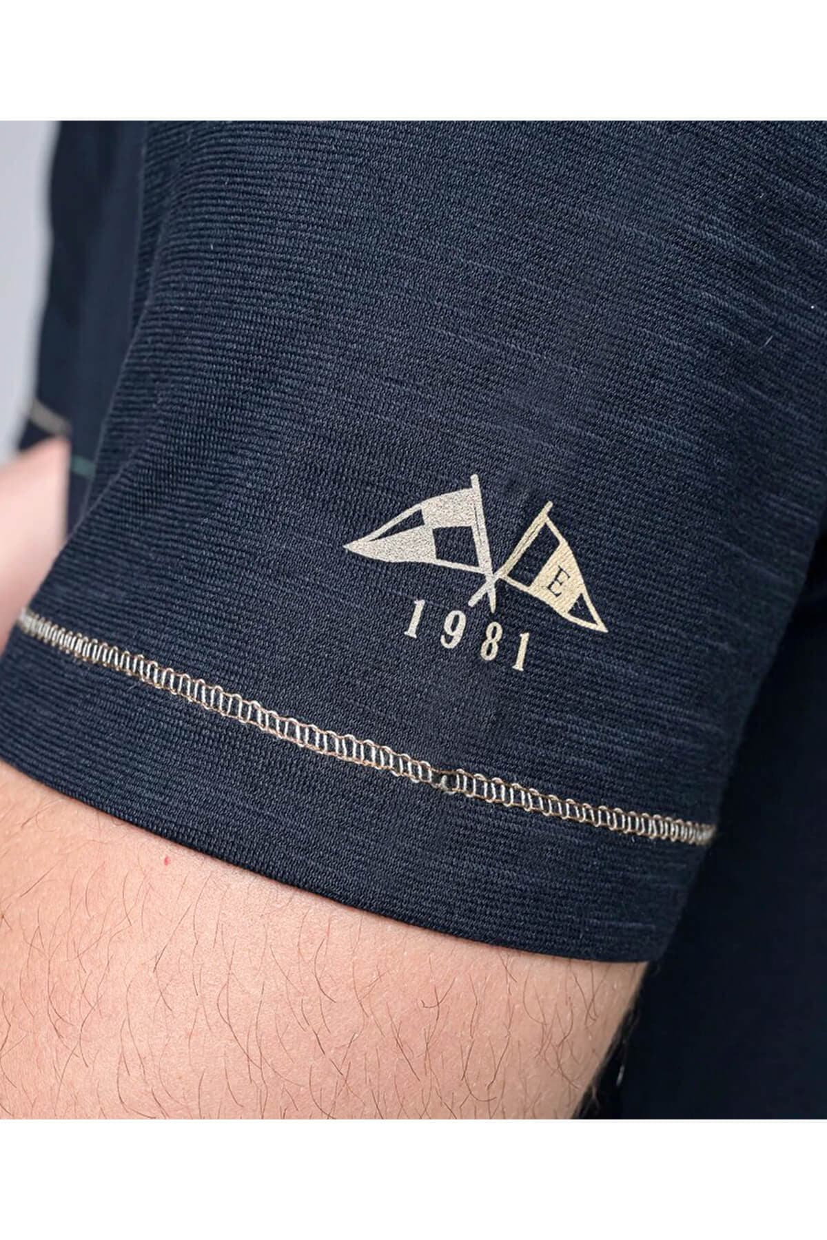 Everbest T-shirt Με Λογότυπο Everbest Sports - Σκούρο‌‌ μπλε