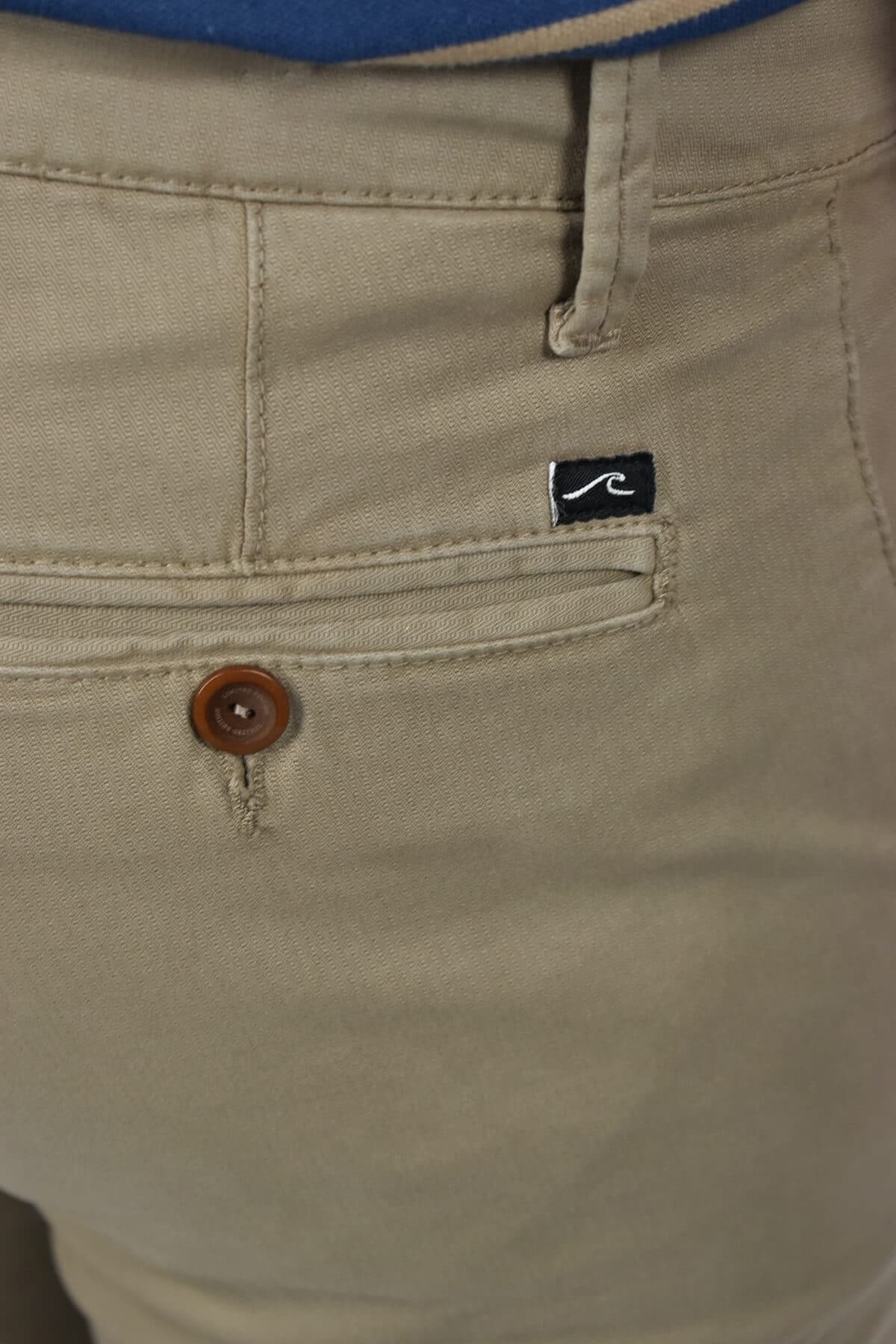 Men's Chino Pants Red Wave Beige