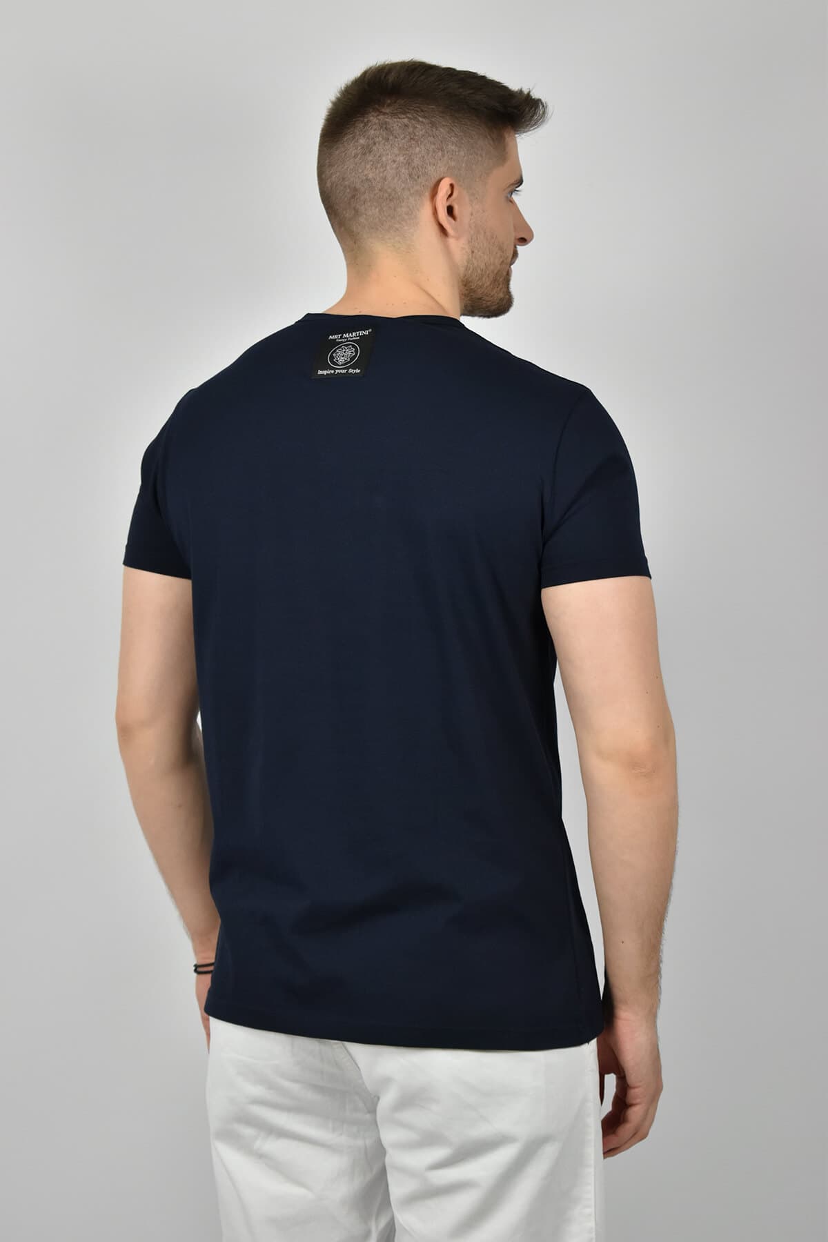 MRT Martini T-Shirt - Σκούρο‌‌ μπλε - 70691