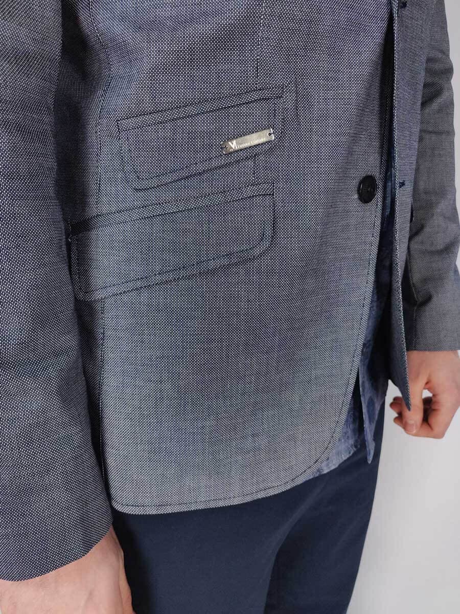 Future Couture Σακάκι Με Μικροσχέδιο