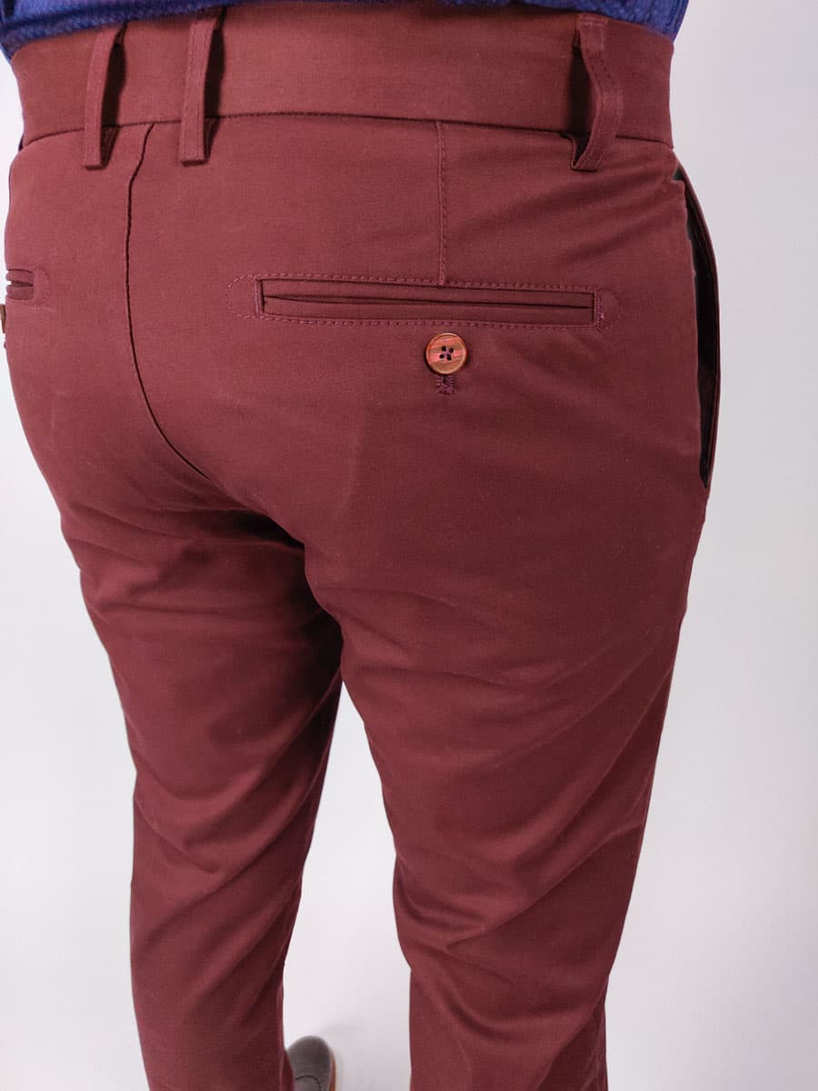Men's Chino Pants Gio.S Red