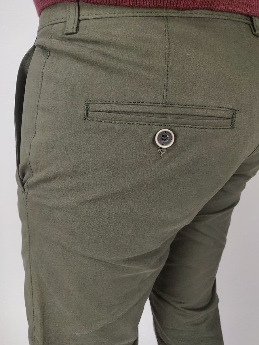 Men's Chino Pants Gio.S Green