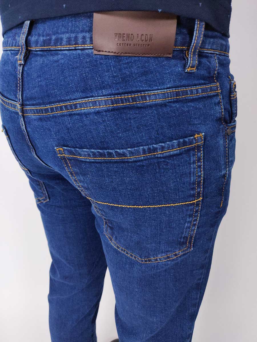 LCDN Τζιν - Σκούρο‌‌ μπλε - APOLO CONFORT LIVER 114B