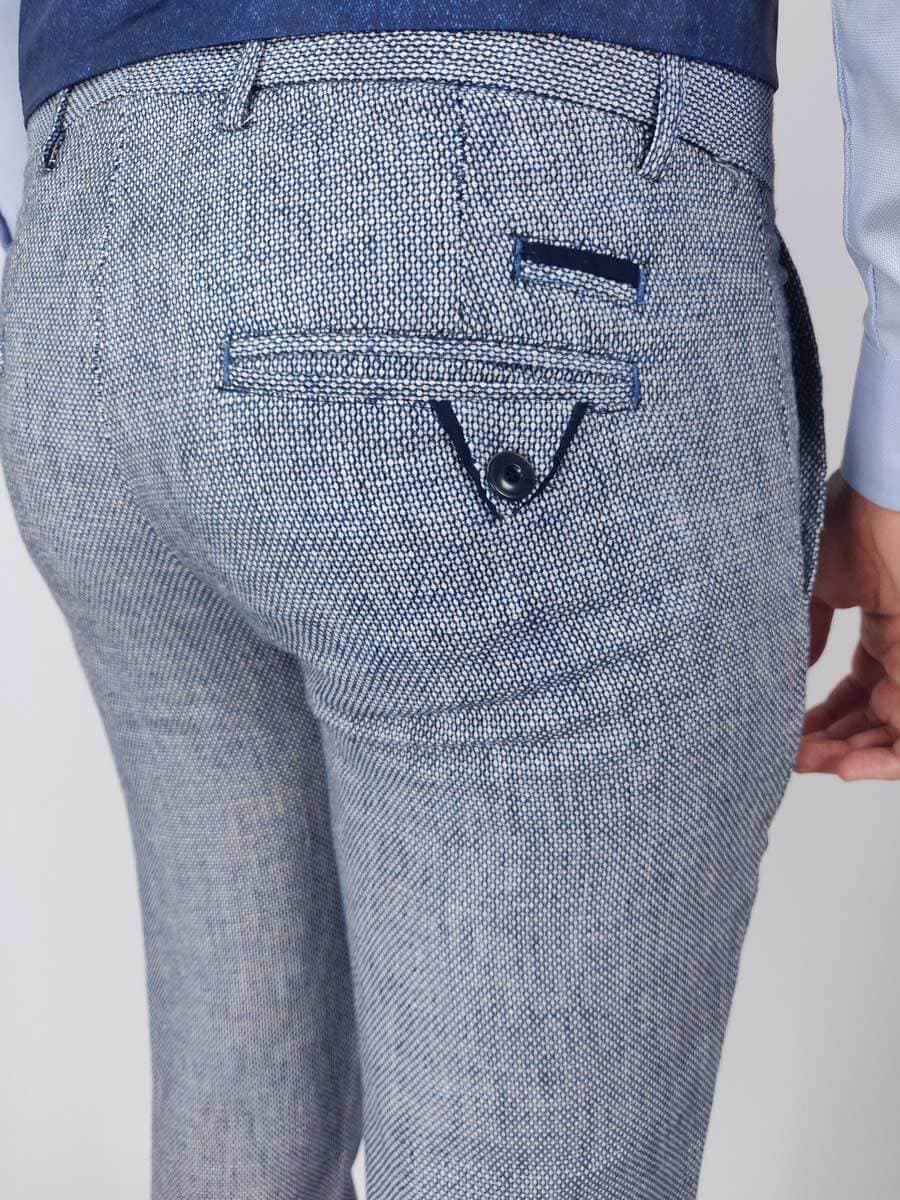 Leonardo Uomo Παντελόνι Υφασμάτινο