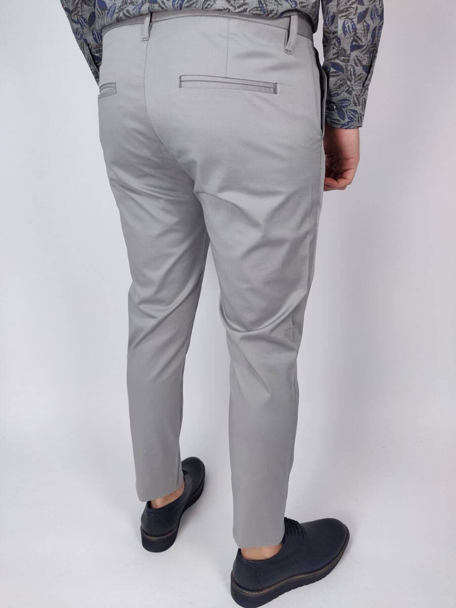 Men's Chino Pants Macan Gray