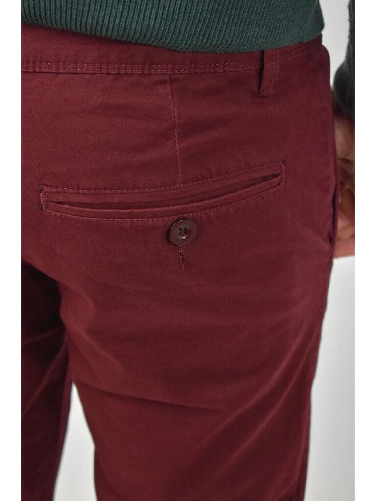 Men's Chino Pants Urbane Fashion Red