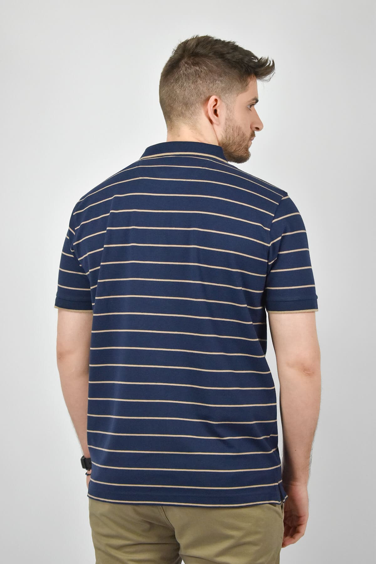 Visconti Μπλούζα Πόλο Με Ρίγες - Σκούρο‌‌ μπλε - 2708