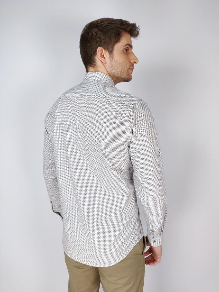 Visconti Πουκάμισο Με Μικροσχέδιο