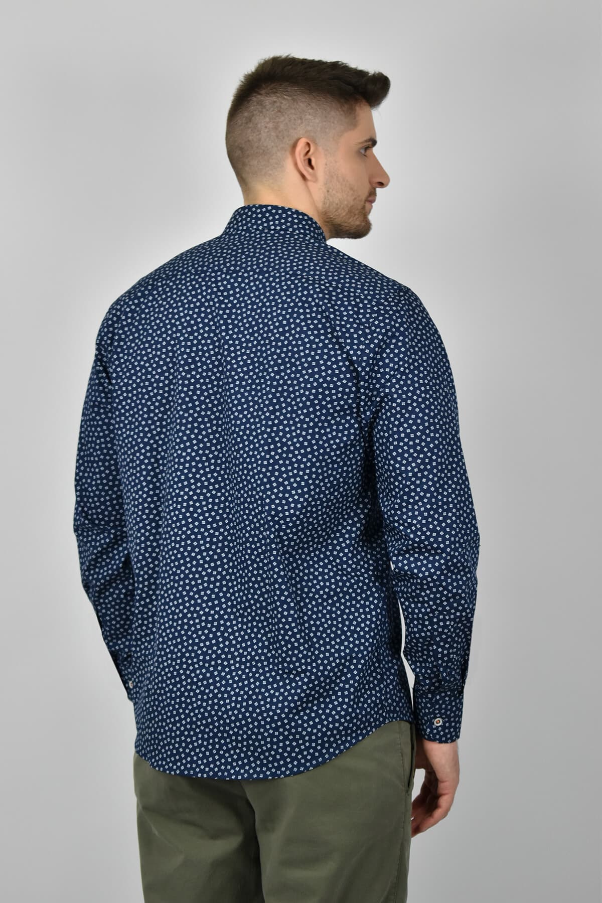 Visconti Πουκάμισο Με Σχέδιο - Σκούρο‌‌ μπλε