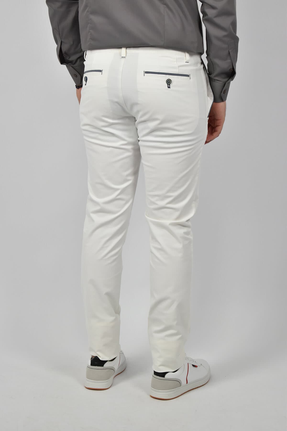 Men's Chino Pants Gio.S White