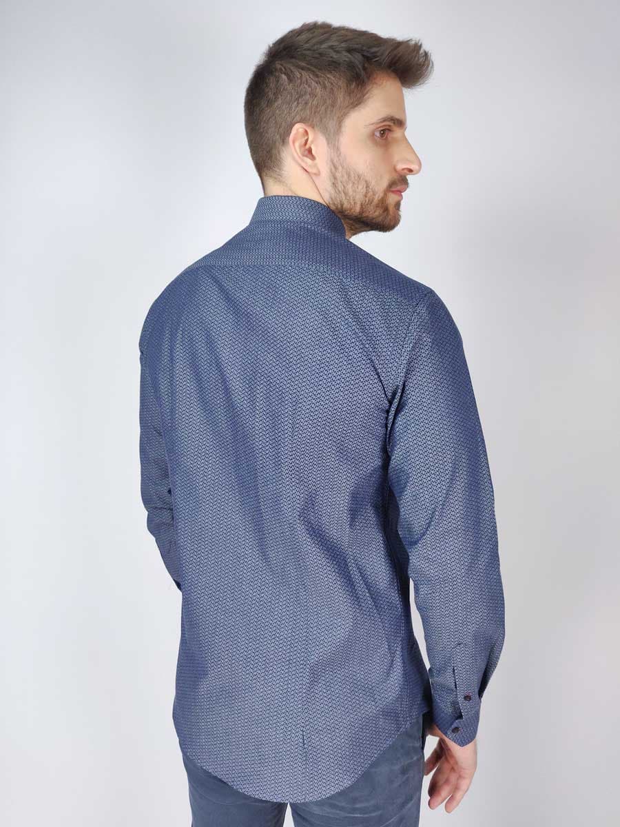 GioS Πουκάμισο - Σκούρο‌‌ μπλε - 9504