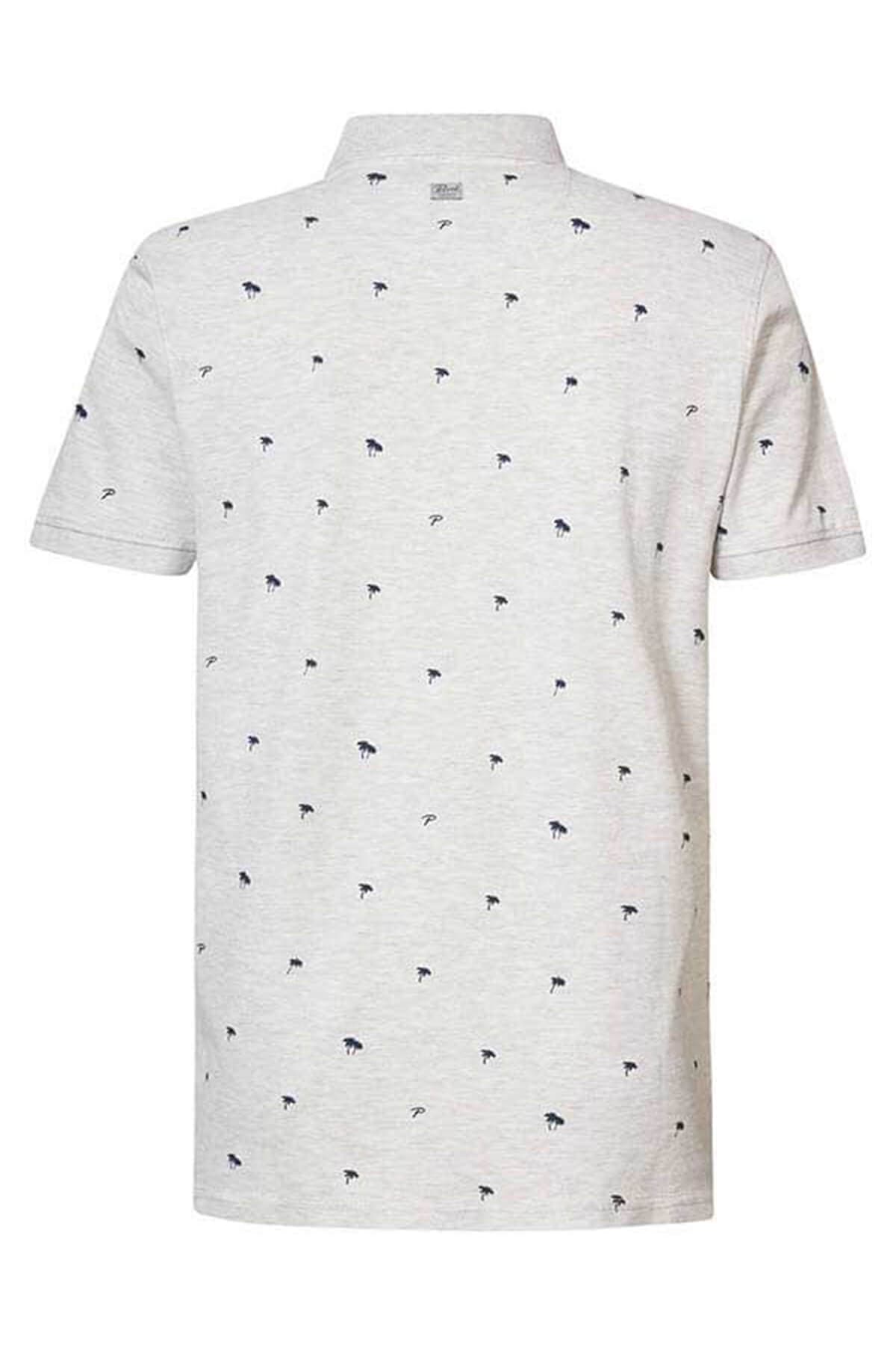 Petrol Industries Μπλούζα Πόλο Palm Tree