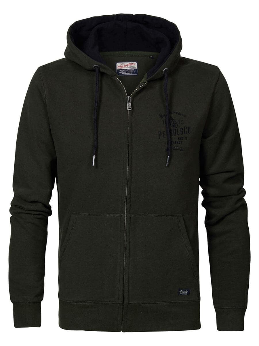 Petrol Industries Ζακέτα Με Κουκούλα