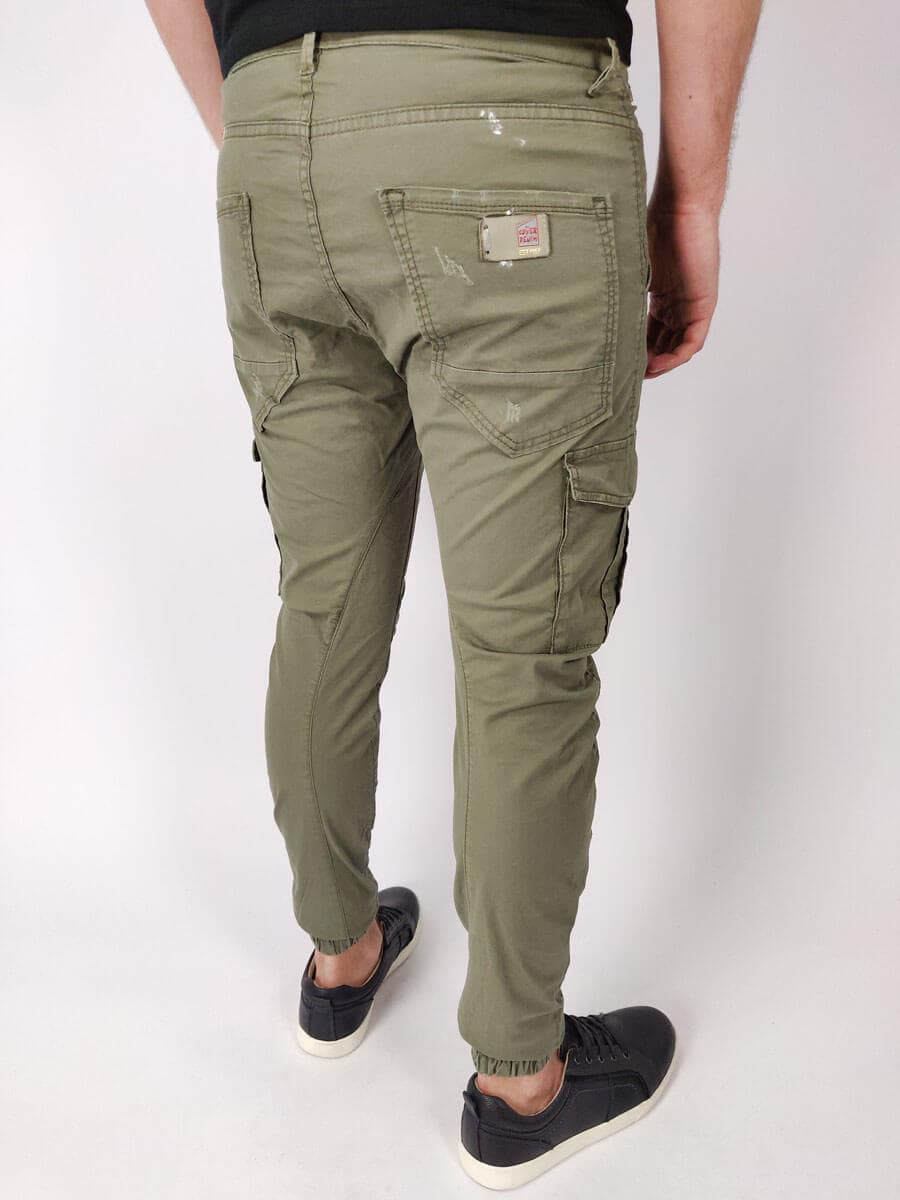 Cover Παντελόνι Cargo - Πράσινο - LOFT 7482