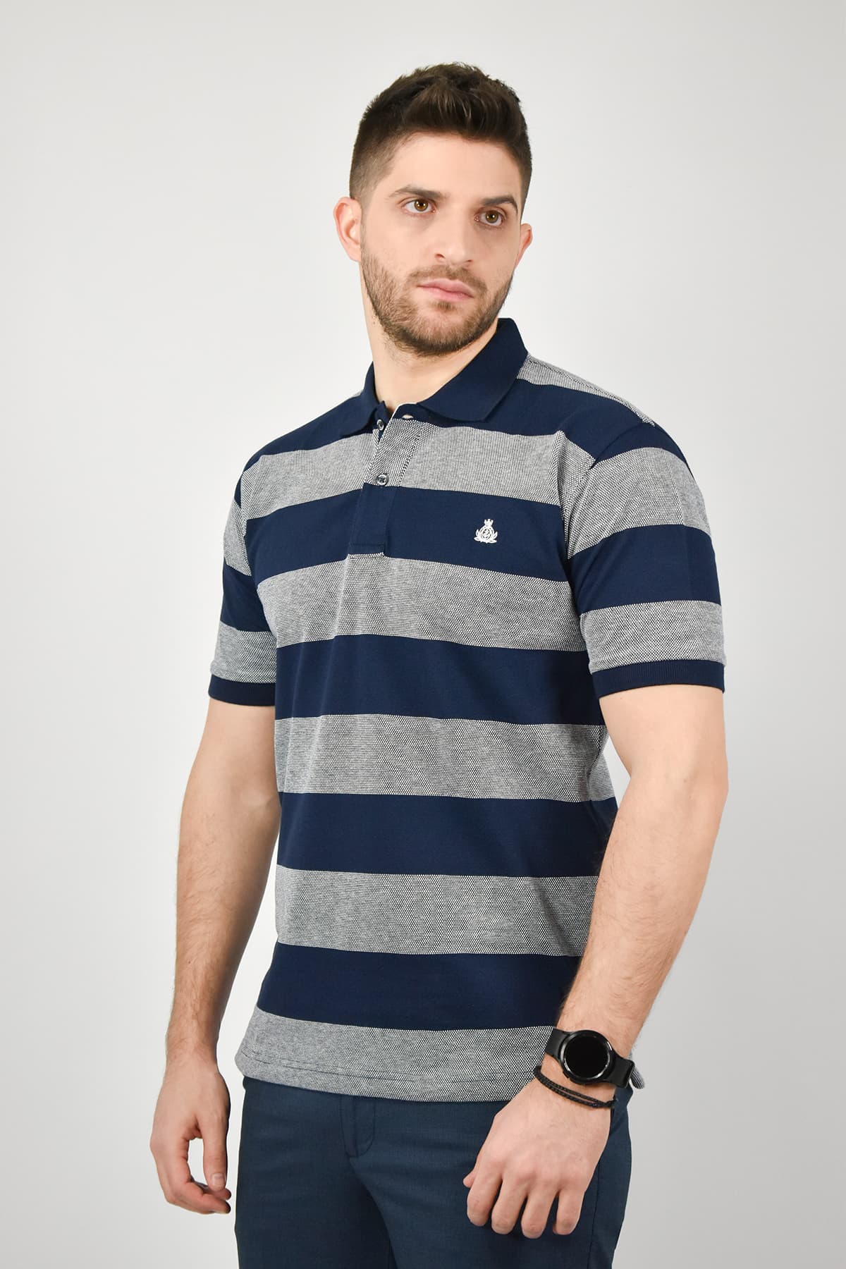 Men's Polo Shirts Visconti Gray