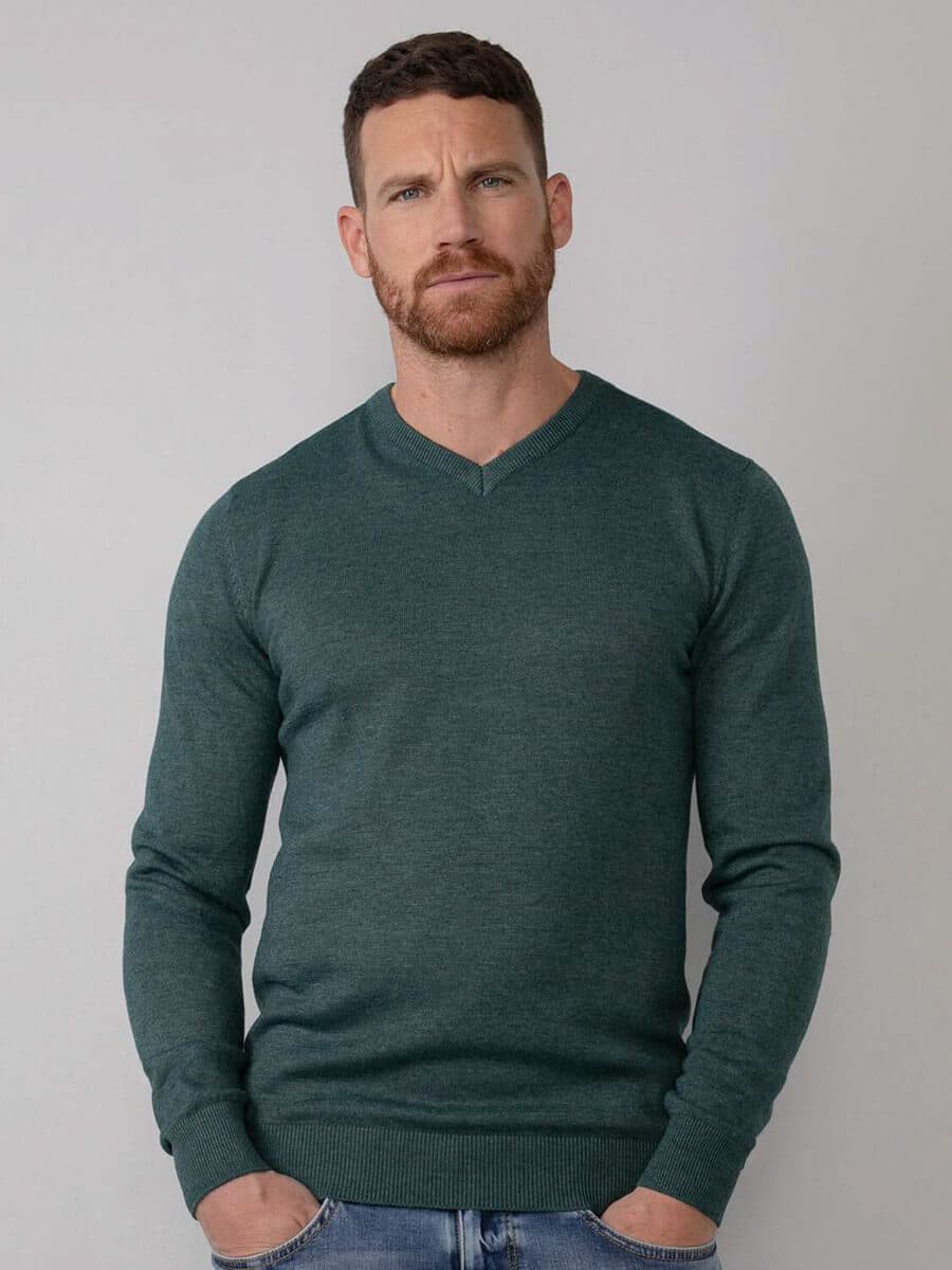 Men's Sweaters Petrol Industries Green