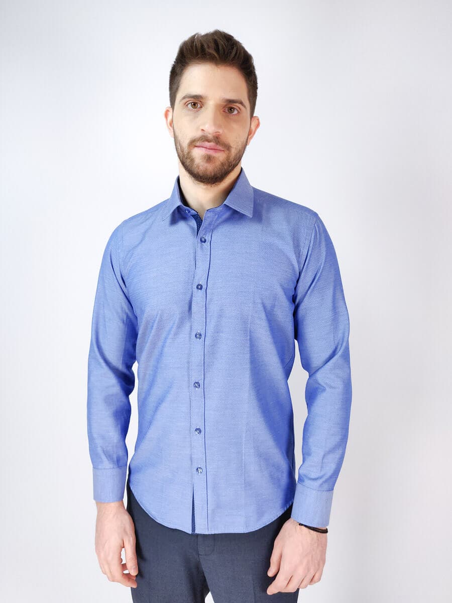 Men's Shirts Squadra Blue