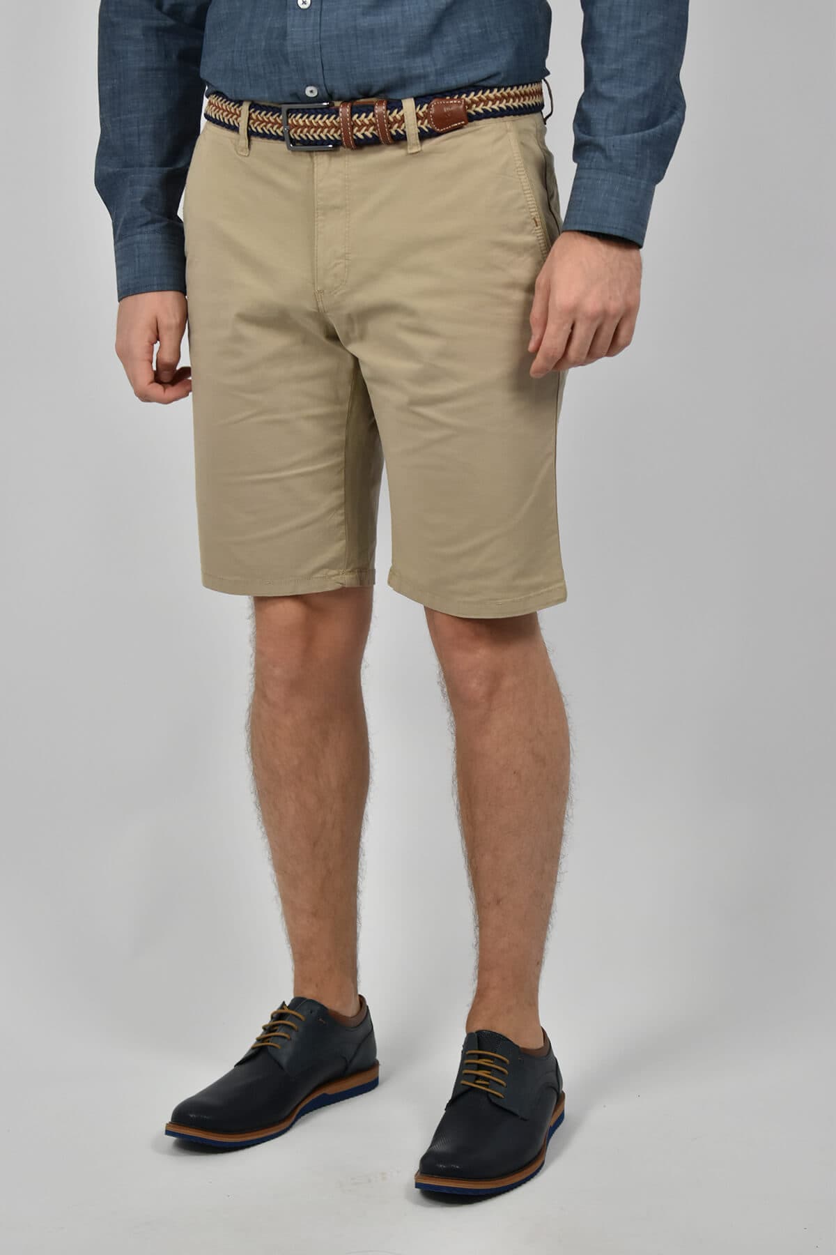 LCDN Βερμούδα Chinos Bari Confort - Μπεζ - Francis 34VF