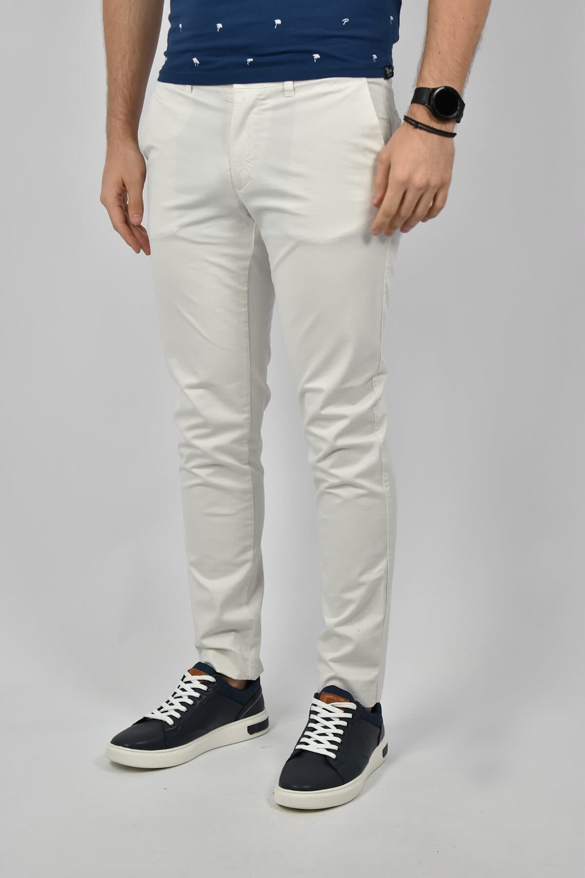 Men's Chino Pants Lcdn White