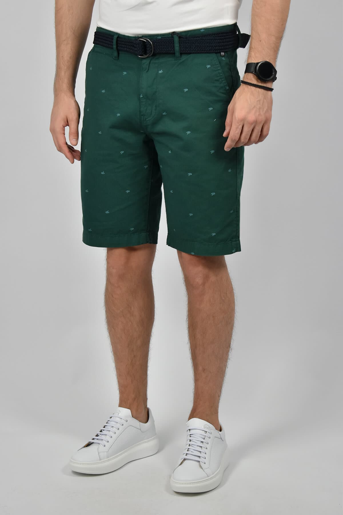 Petrol Industries Σορτς Chinos Με Μικροσχέδιο