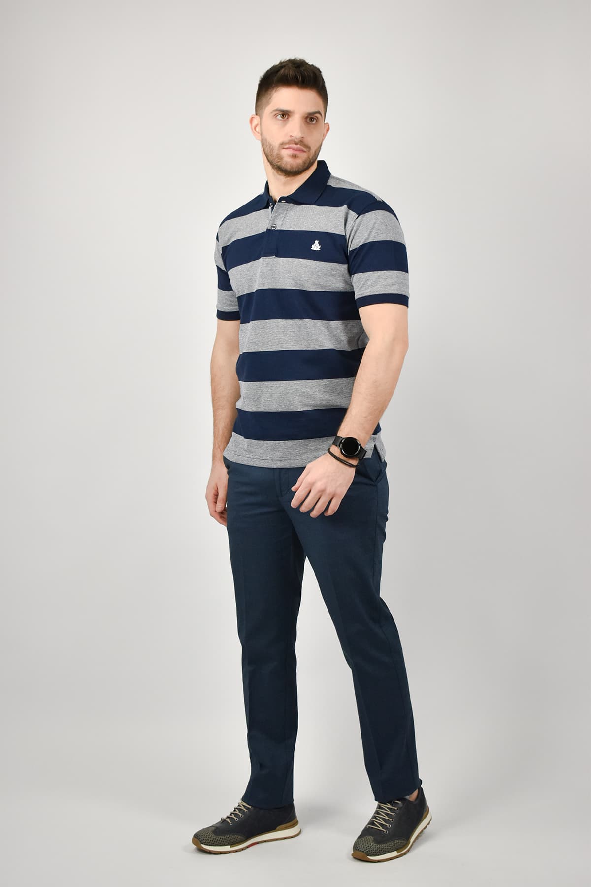 Visconti Μπλούζα Πόλο Με Ρίγες