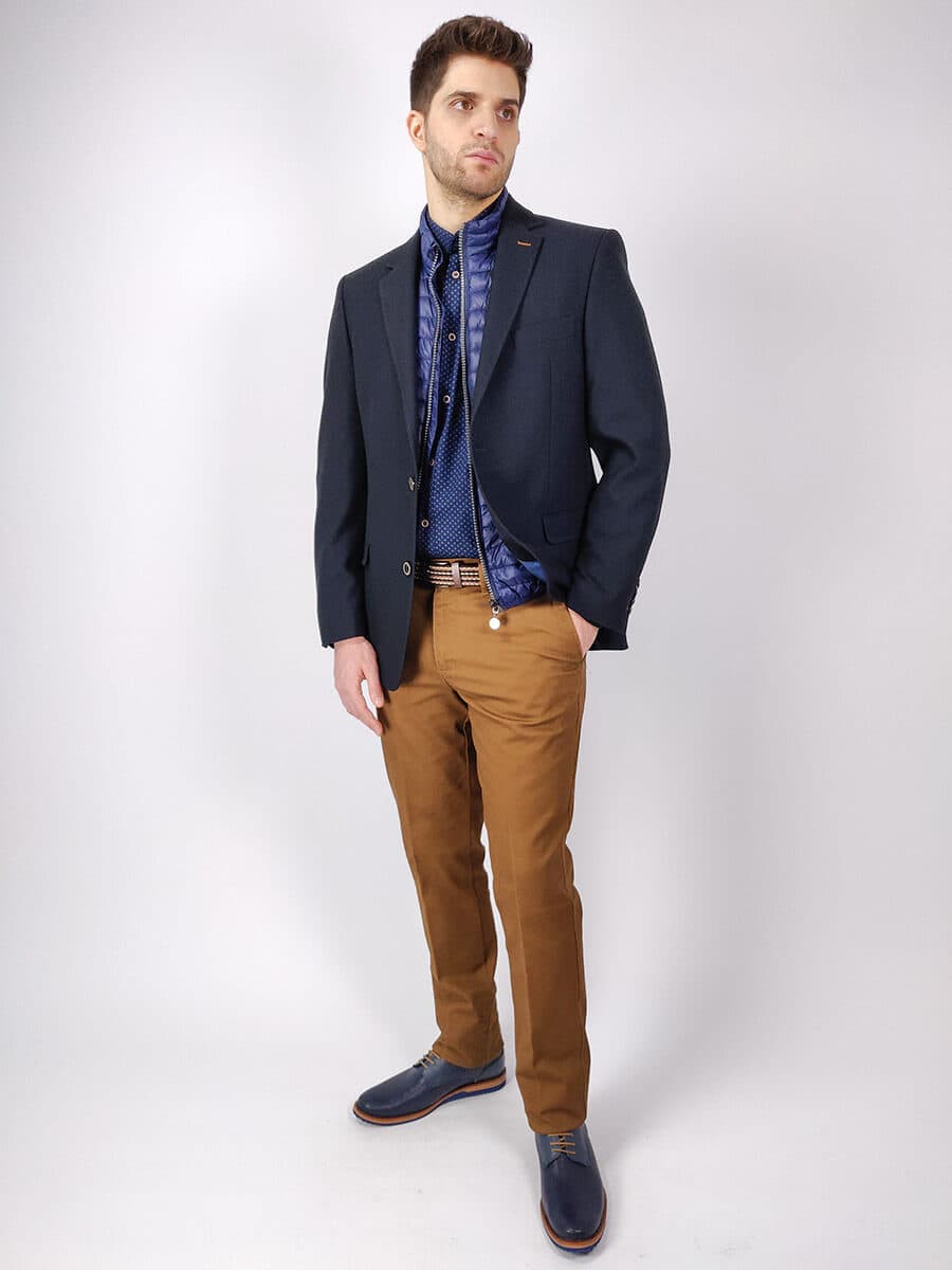 Luigi Morini Σακάκι - Σκούρο‌‌ μπλε - 257256/10