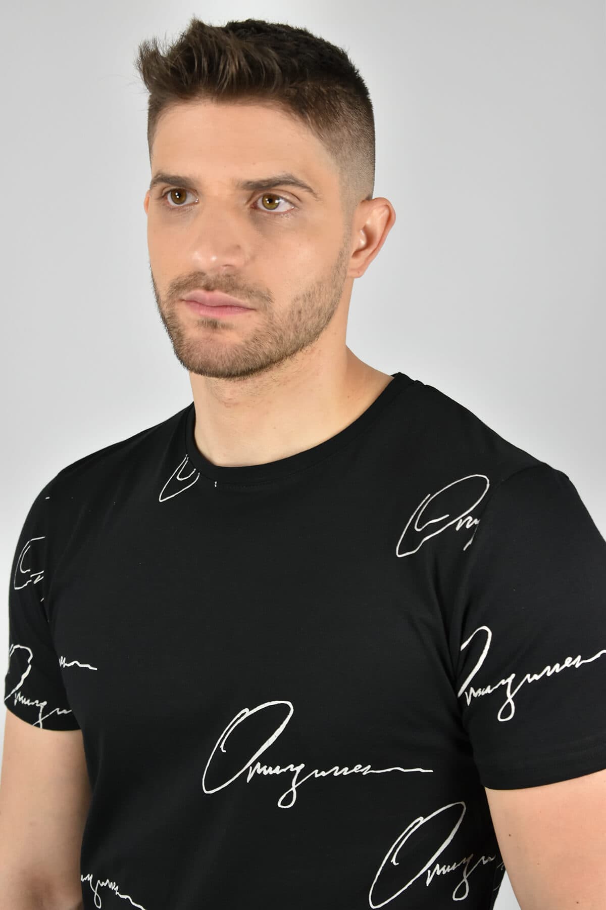 Clever T-Shirt Με Τύπωμα Σε όλη Τη Μπλούζα