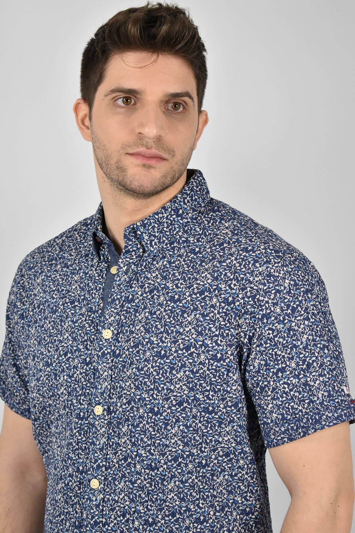 Petrol Industries Πουκάμισο Με Μικροσχέδιο