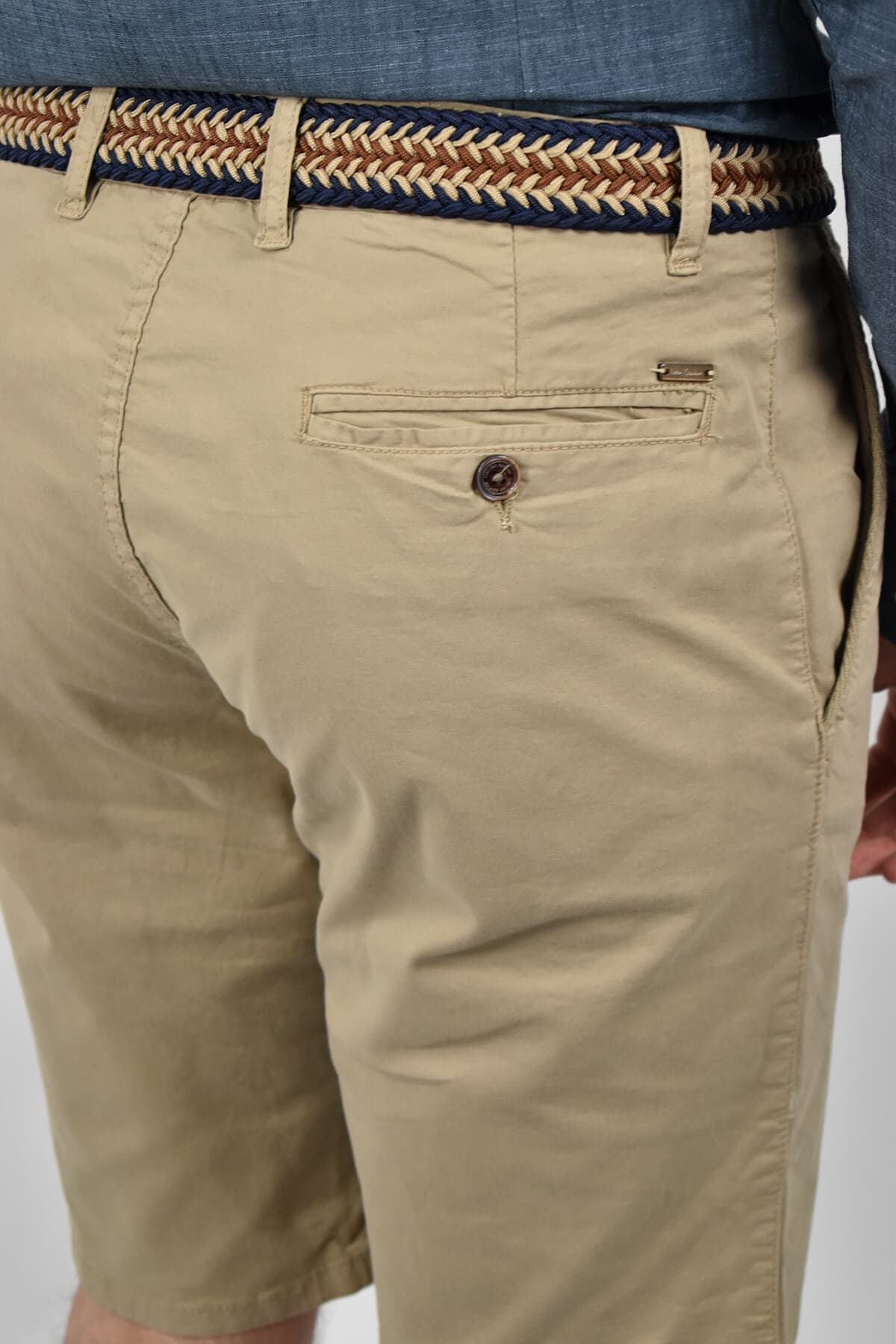 LCDN Βερμούδα Chinos Bari Confort - Μπεζ - Francis 34VF