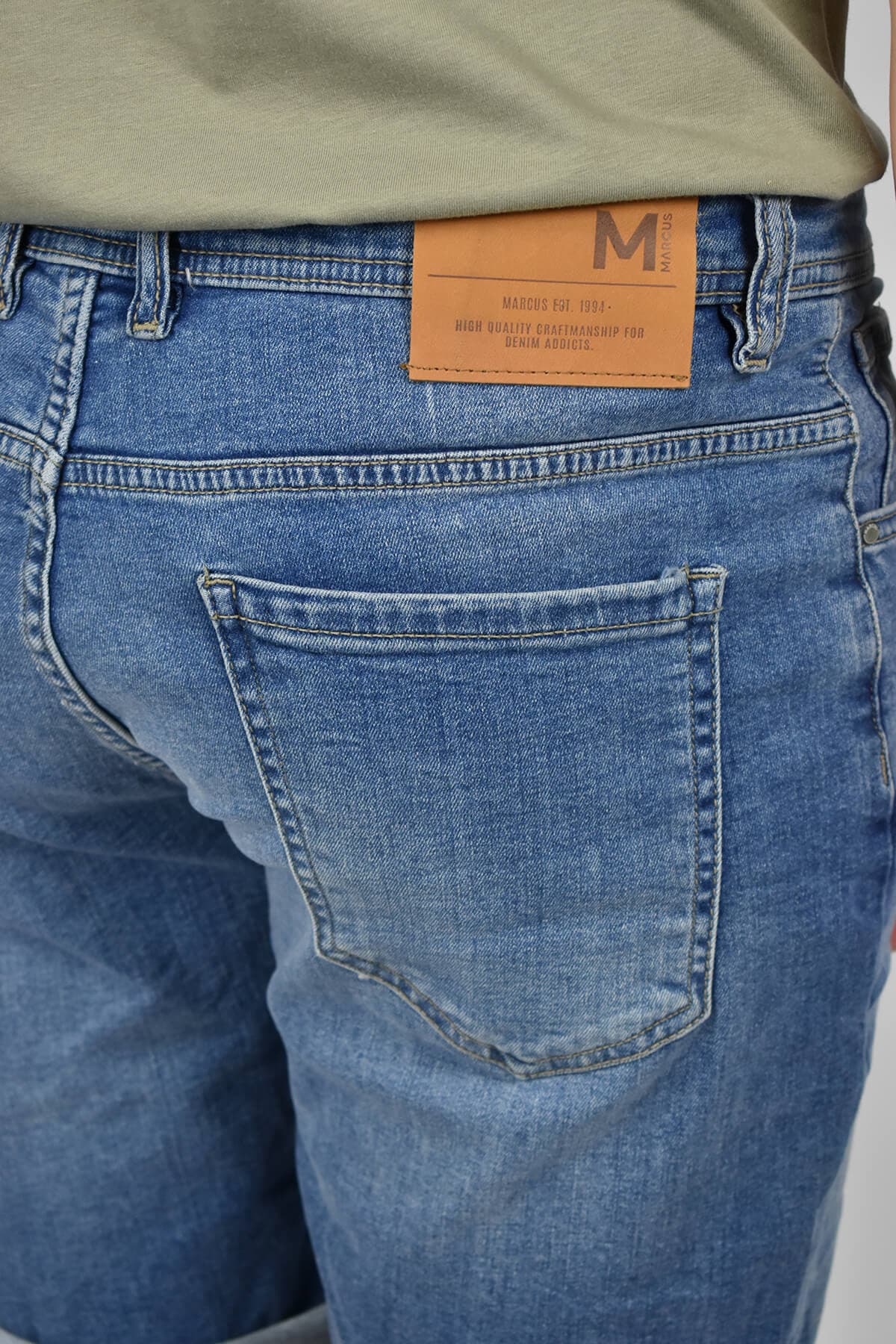 Marcus Σορτς Τζιν - Μπλε - 19-200153-2089 LESLI