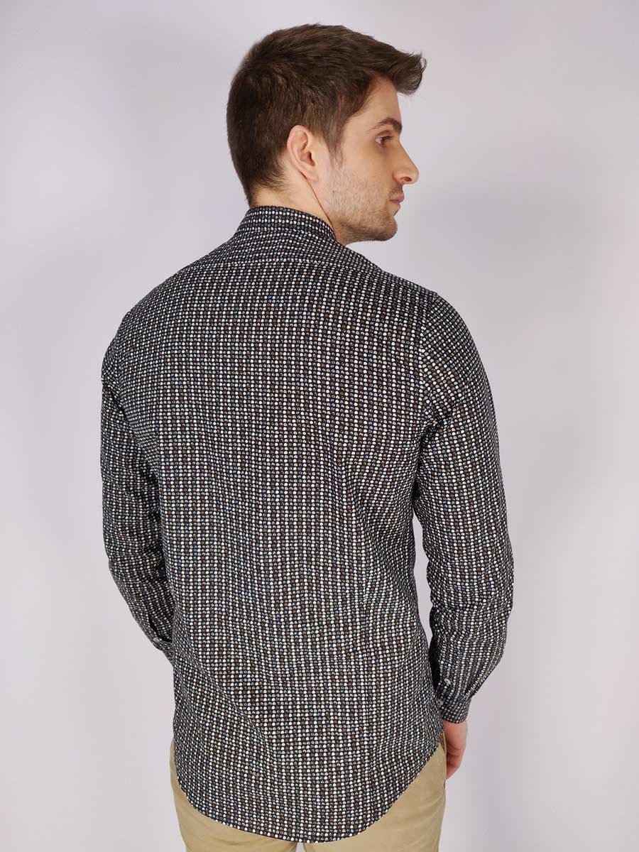 Marcus Πουκάμισο Με Μικροσχέδιο - Σκούρο‌‌ μπλε - 31200164 MINNESOTA