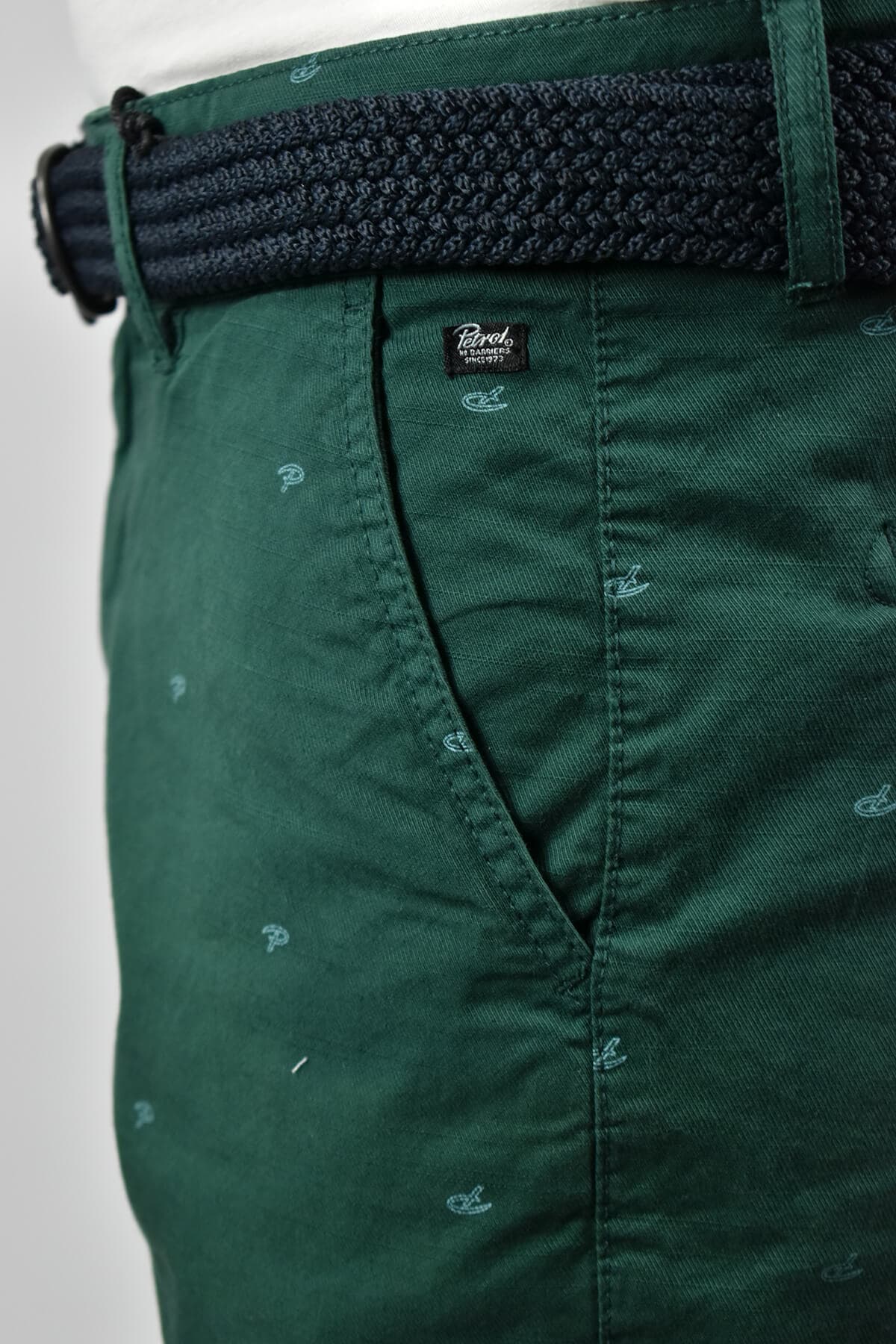 Petrol Industries Σορτς Chinos Με Μικροσχέδιο