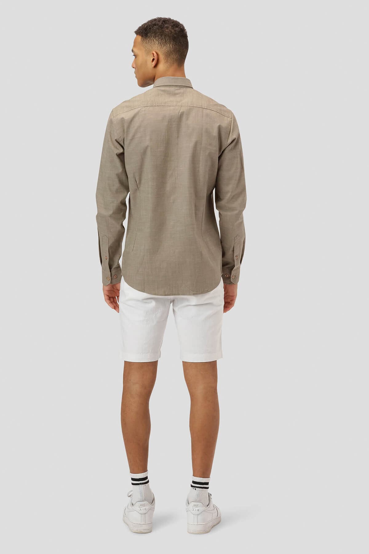 Marcus Πουκάμισο Woody Solid LS