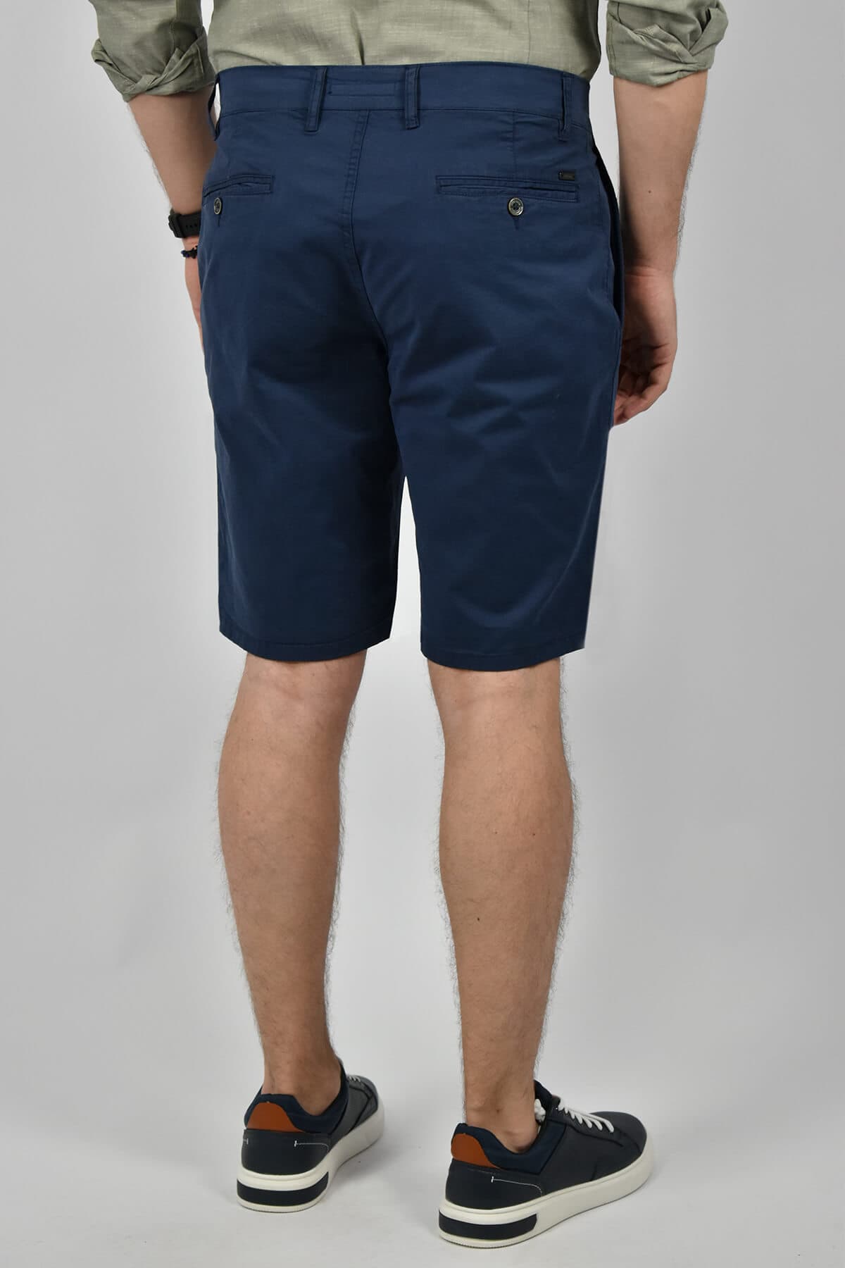 LCDN Βερμούδα Chinos Bari Confort - Σκούρο‌‌ μπλε - Francis 34VF