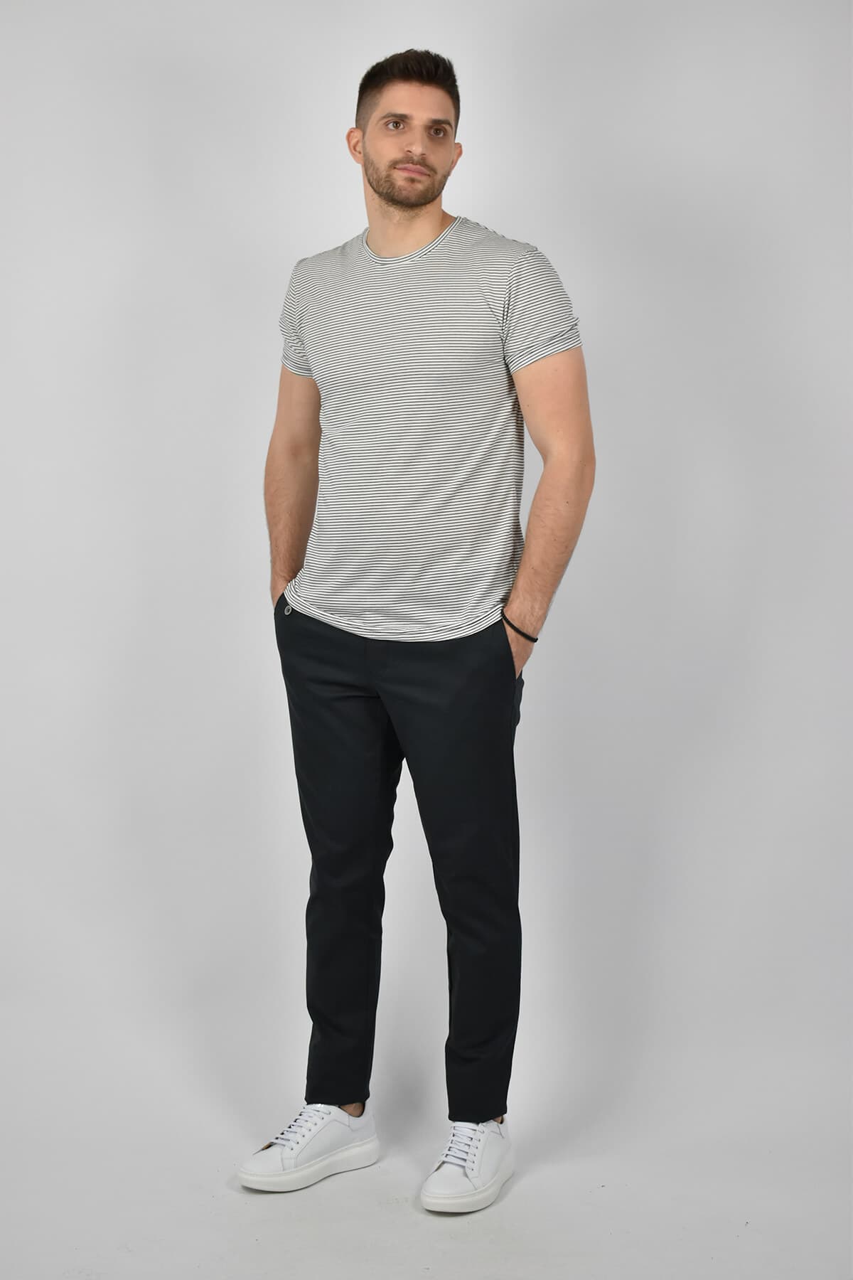 Men's Chino Pants Gio.S Gray