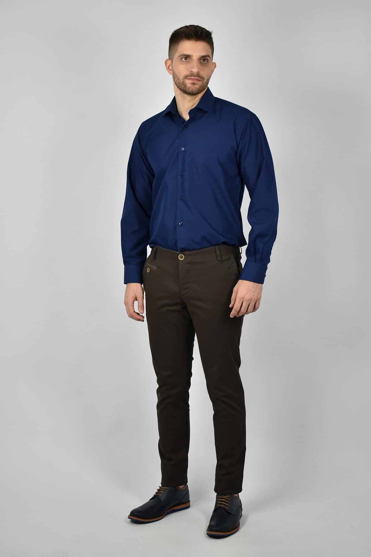 Men's Chino Pants Gio.S Brown