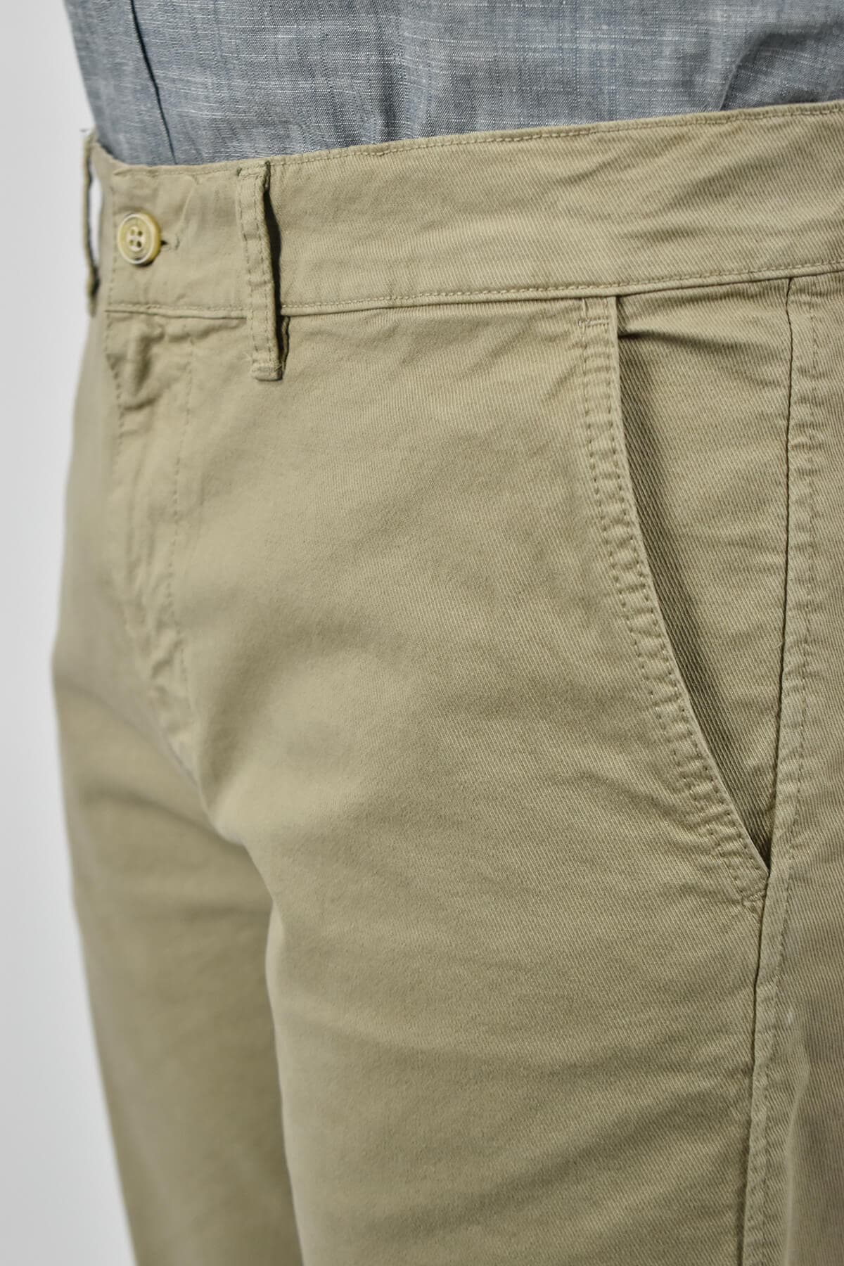 Men's Chino Pants Red Wave Beige