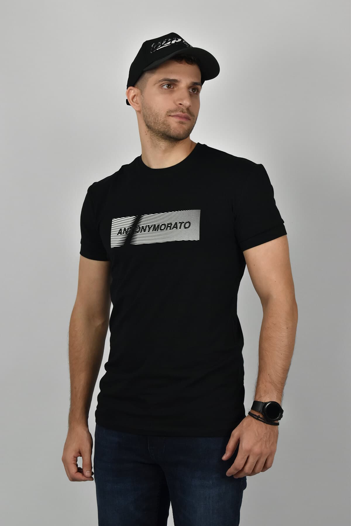 Men's T-Shirts Antony Morato Black